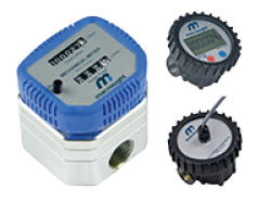 In-line oil flow meters